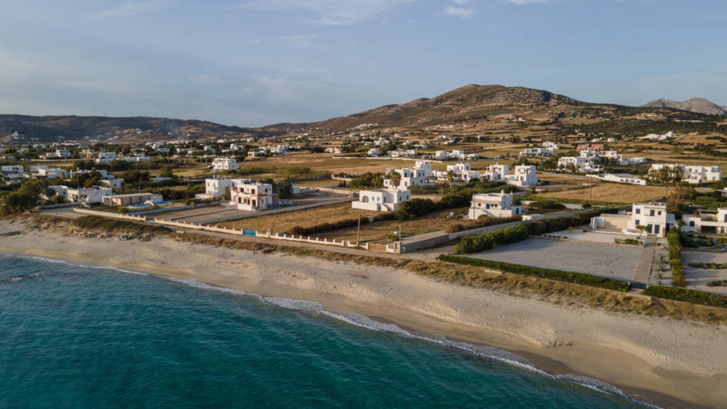 Villa Ester Naxos beach view kastraki glyfada beach